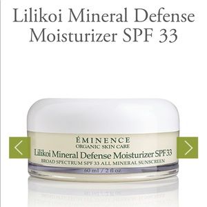 Eminence Lilikoi mineral defense sunscreen SPF33